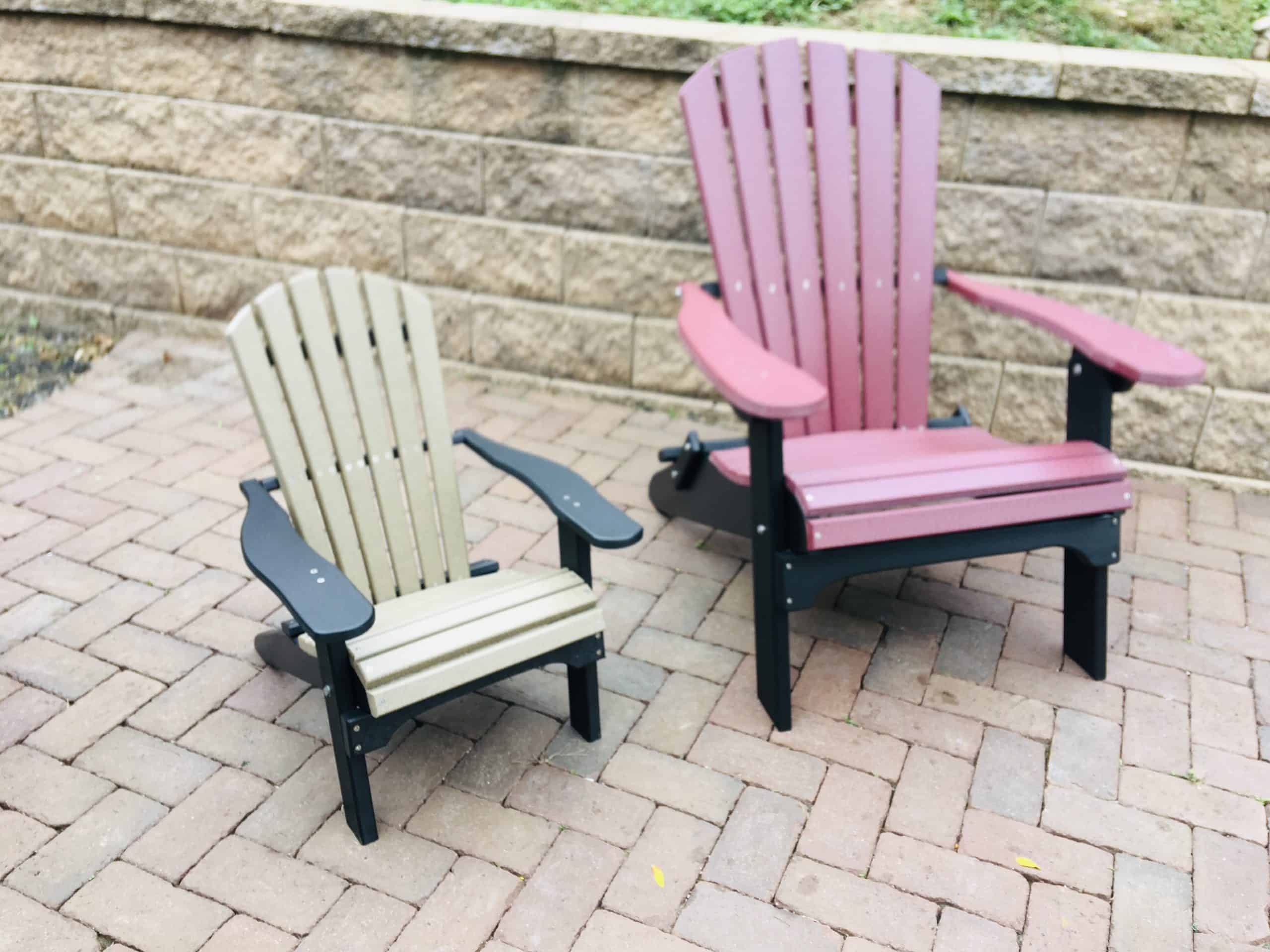 Children’s Folding Adirondack Chair - A. Lane Outdoor Furniture